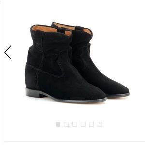 Isabel Marant Crisi Black Suede Boot sz 39